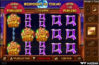 Midnight In Tokyo Slot Machine Wilds