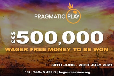 £€$500K Pragmatic Play Real Money Casino Prizes - July 2021