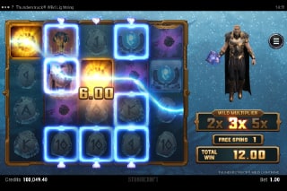 Thunderstruck Wild Lightning Free Spins Bonus