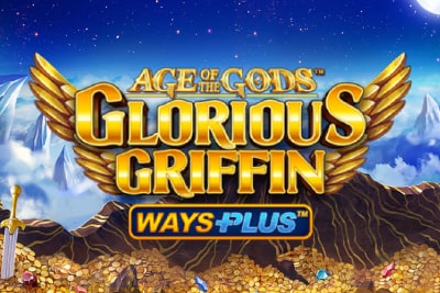 Age of the Gods Glorious Griffin Slot Logo