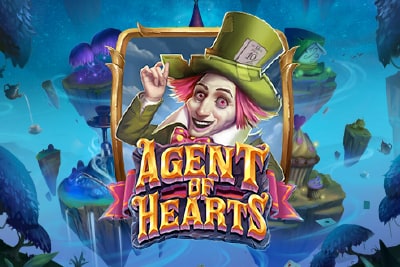 Agent of Hearts Slot Logo