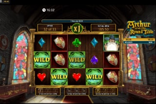 Arthur and the Round Table Free Spins Bonus