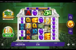 Break Da Bank Again Megaways Mobile Slot Game