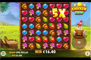 Chicken Drop Multipliers Win