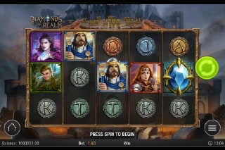 Diamonds of the Realm Mobile Slot Game