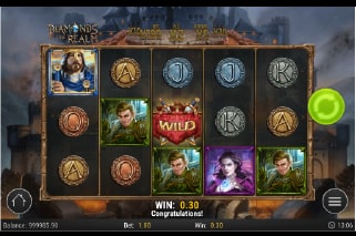 Diamonds of the Realm Slot Wild Win