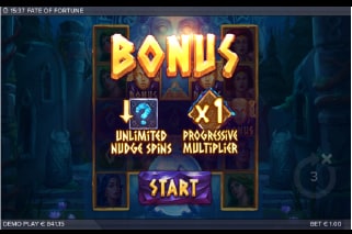 Fate of Fortune Bonus Game