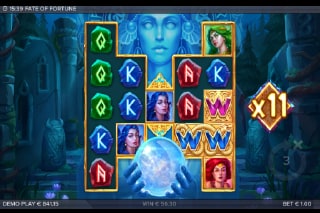 Fate of Fortune Free Spins Win