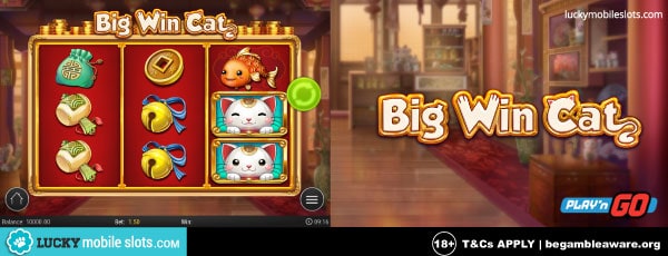 Play'n GO Big Win Cat Slot Game