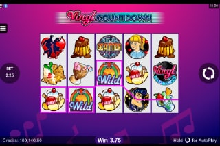 Vinyl Countdown Mobile Slot Game