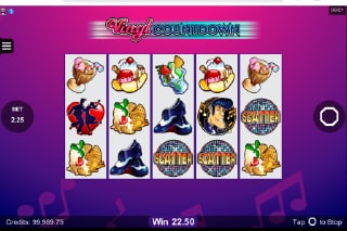 Vinyl Countdown Scatters Win