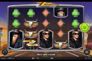 ZZ Top Roadside Riches Mobile Slot Game