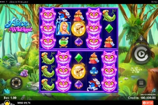 Alice In Wildland Mobile Slot Game