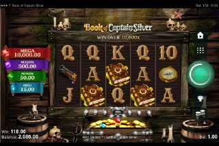 Book of Captain Silver Bonus Scatters