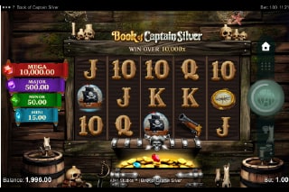 Book of Captain Silver Mobile Slot Game