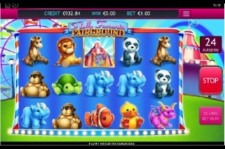 Fluffy Favourites Fairground Bonus Feature