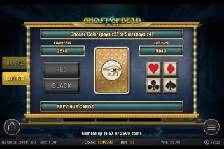 Ghost of Dead Slot Gamble Feature