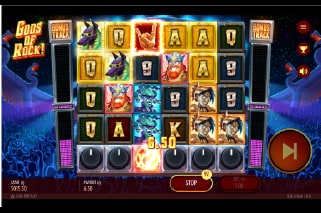 Gods of Rock Slot Win