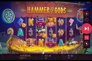 Hammer of Gods Free Spins Bonus