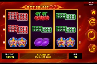 Hot Fruits 27 Mobile Slot Game
