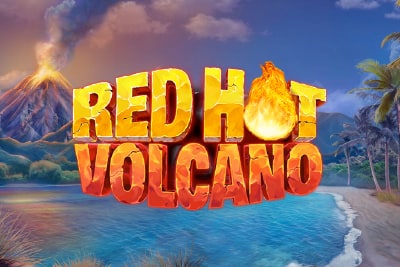 Red Hot Volcano Slot Logo