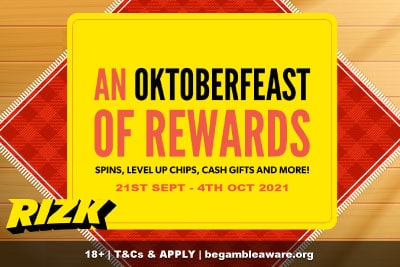 Rizk Casino Oktoberfeast Rewards