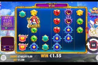 Starlight Princess Tumbling Reels Feature