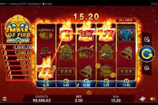 9 Masks Of Fire Hyper Spins Free Spins Bonus