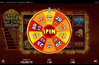 9 Masks Of Fire Hyper Spins Slot Bonus