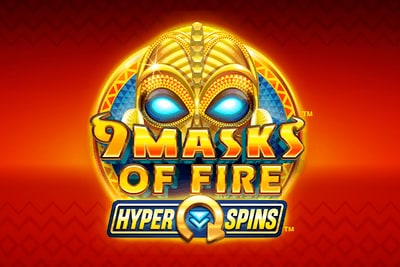 9 Masks Of Fire Hyper Spins Slot Logo