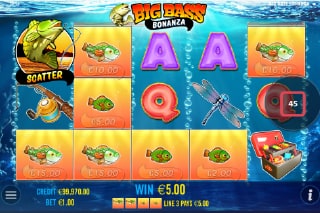 Big Bass Bonanza Slot Win
