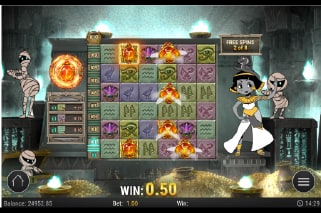 Charlie Chance and the Curse of Cleopatra Free Spins