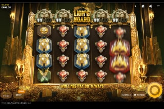 Lion's Hoard Mobile Slot Game