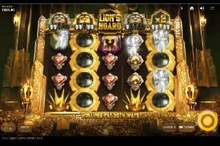 Lion's Hoard Slot Win