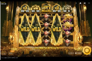 Lion's Hoard Slot With Wild Reels