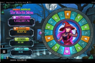 Mega Moolah The Witchs Moon Jackpot Game