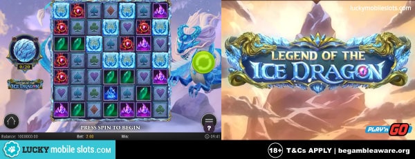Legend of the Ice Dragon Mobile Slot