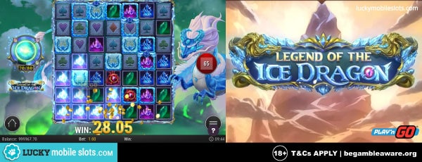 Play'n GO Legend of the Ice Dragon Slot Game