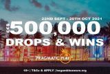 Pragmatic Play 500K Drops & Wins Slot Promo: October 2021