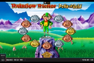 Rainbow Riches Pots of Gold Bonus Pick