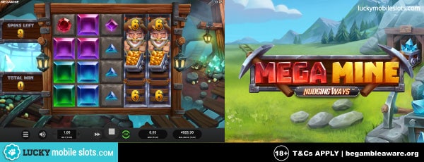 Relax Gaming Mega Mine Nudging Ways Slot Game