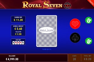 Royal Seven XXL Gamble Feature