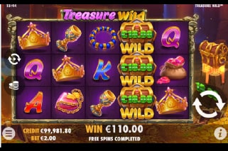 Treasure Wild Slot Win