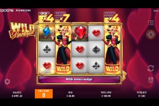 Wild Harlequin Free Spins Bonus