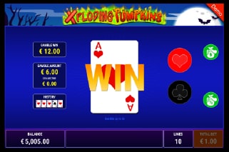 Xploding Pumpkins Gamble Feature