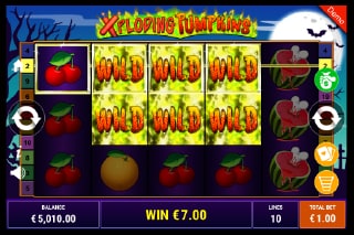 Xploding Pumpkins Slot Wild Wins
