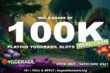 Enter the 100K Yggdrasil Slots Tournament & Win Real Cash Prizes