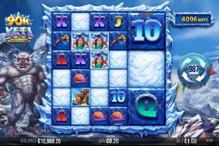 90K Yeti Gigablox Mobile Slot Game