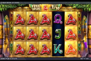 Book of Toro Free Spins Bonus