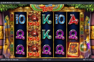 Book of Toro Walking Wilds Feature